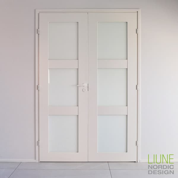 STAR | WHITE DOOR WITH GLASS PANELS