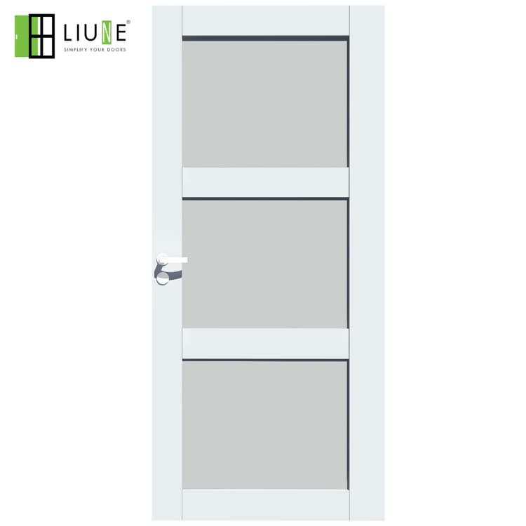 STAR | WHITE DOOR WITH GLASS PANELS